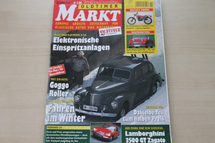 Deckblatt Oldtimer Markt (02/2002)